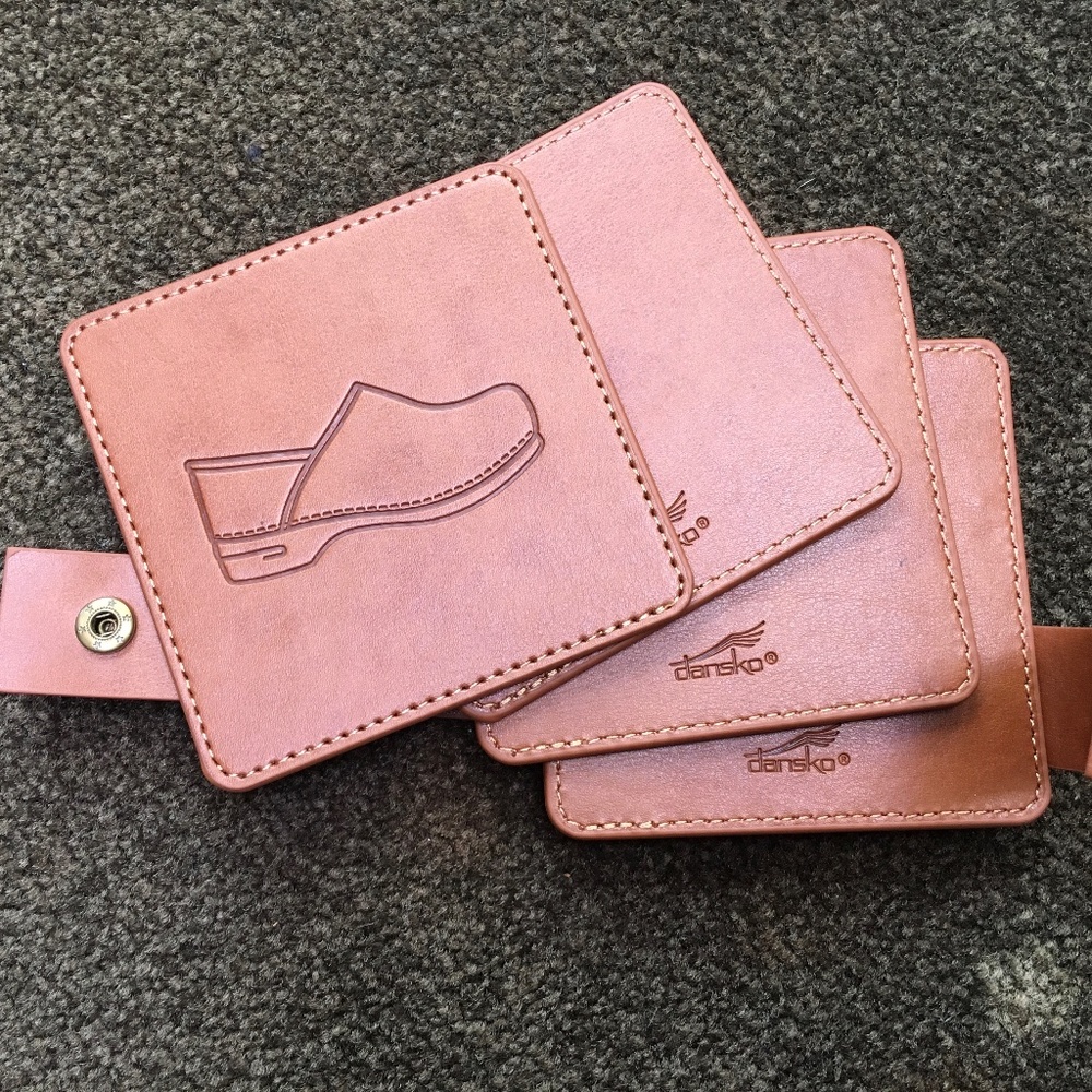 Dansko leather coastar